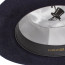 Mens Navy Blue Godfather Hat 100% Wool Felt 4201