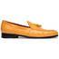  Marco Di Milano Men's Ostrich Leather Tassel Loafer Buttercup Aubiere 