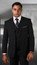  Statement Suits Mens 3 Piece Modern Fit Black  Color Zargala Size 54R Final Sale 