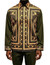 Pronti Dressy Walking Suit for Men Olive Gold Baroque 6574