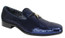  Mens Designer Loafer Shoes Blue Sequin After Midnite 6759 Size 9.5 