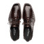 Mezlan Mens Shoes Crocodile Brown Lace Up Fashion Shoes Ugo