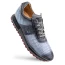 Mezlan Men's  Grey/ Black Crocodile Fashion Sneaker Barrow 50187-F