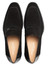  Mezlan Mens Black Designer Suede Fashion Penny Loafer Shoes 21247 