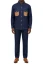  Stacy Adams Mens Blue Jean Pants Outfit Suede Trim 35130 