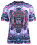  Prestige Men Pink Rhinestone T-Shirt Medusa Short Sleeve DPP-701 