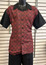 Robert Lewis Casual Walking Suit Mens Black Red Pattern Set WS756 Size M Final Sale Robert Lewis Casual Walking Suit Mens Black Red Pattern Set WS756 Size M Final Sale