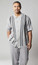 Silversilk Leisure Suit Mens Grey Knit Front Casual Outfit 91012   Silversilk Leisure Suit Mens Grey Knit Front Casual Outfit 91012
