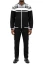  Stacy Adams Men's Black Plaid Casual Jogger Tracksuit Set 2587 