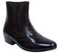  Ditalo Mens Black Leather Cuban Heel Boots  5632 Final Sale 