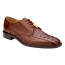 Belvedere Men's Brown Hornback Lizard Dress Shoes Lusso