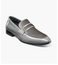 Stacy Adam Men's Grey Moc Toe Saddle Slip On OS25686-020