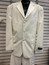  Vittorio St Angelo Off-White 2 PC Y733SE Size 46L Final Sale 
