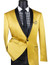  Vinci Mens Gold Slim Fit Tuxedo Jacket Fitted Prom Blazer BST-1 
