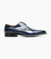  Stacy Adam Bernished Toe Dress Shoe Cobalt Blue OS25791-435 