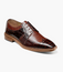 Stacy Adams Mens Gator Wingtip Oxfords Dress Shoes Brown OS25737-249