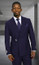 Statement Navy Belted Double Breasted Style Wool Modern Fit Suit Bolanzo   Statement Navy Belted Double Breasted Style Wool Modern Fit Suit Bolanzo