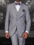  Mens Medium Grey 3 Piece Suit Harlem Night V2TR Size 42S Final Sale 