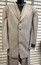  Denzel Taupe Stripe 3PC Suit Size 48L MF2704-11 Final Sale 