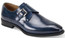  Giovanni Mens Buckle Strap Blue Stylish Dress Shoes Jeffery 