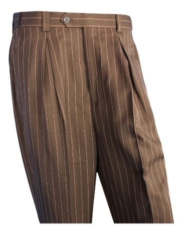 Mens Pleated Dress Pants