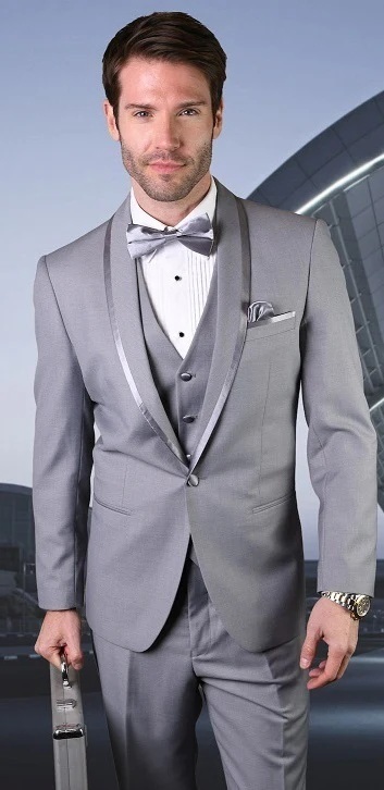 Gray Prom Suits
