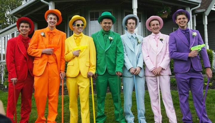 Bright Color Suits