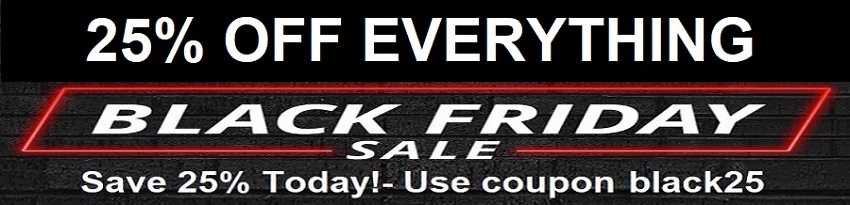 Promotional banner featuring "EARLY BLACK FRIDAY DEALS