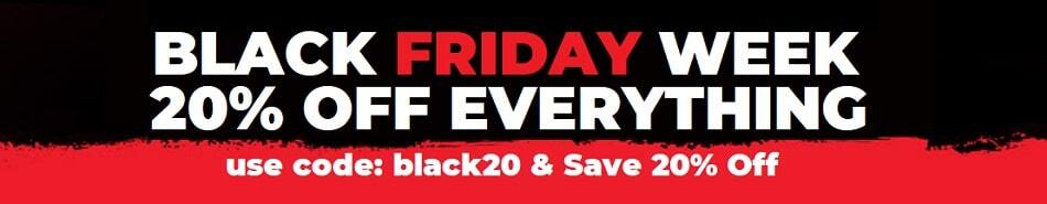 Promotional banner featuring "EARLY BLACK FRIDAY DEALS