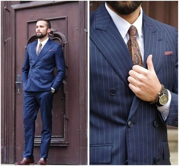 Mens Double Breasted Suits