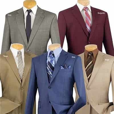 mens suits by style