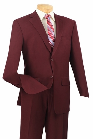 Burgundy Suits for Men