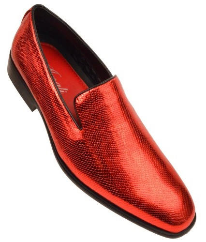NEW AMALI men\'s emperor loafer in red Mens Tassel Loafers | Casual Footwear | Amali Shoes – Just  main image 4