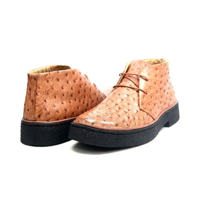Full ostrich chukka boot in size 9 ALAMOSA FULL QUILL OSTRICH BOOT by DAN POST – Dan Post Boots main image 2