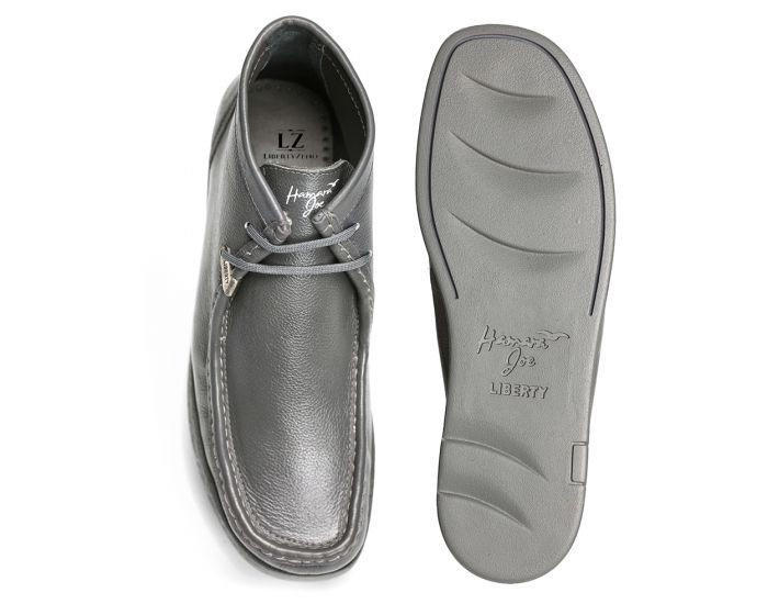 Hamara Joe Chukka Boots Moccasin Toe Mens Gray Leather HJ101  display picture 1