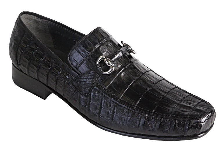 LOS ALTOS MENS GENUINE CROCODILE LOAFERS SIZE 8.5 LOS ALTOS MENS GENUINE CROCODILE LOAFERS SIZE 8.5 main image 2