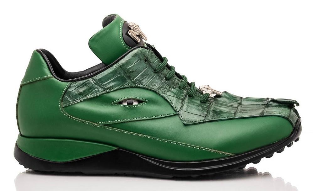 garoro Mauri Sneakers Purple Gator High-tops Golden Boy 6129/1