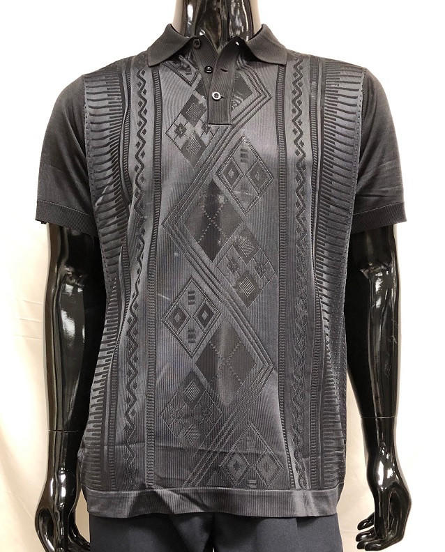 mens-black-shiny-knit-1960s-