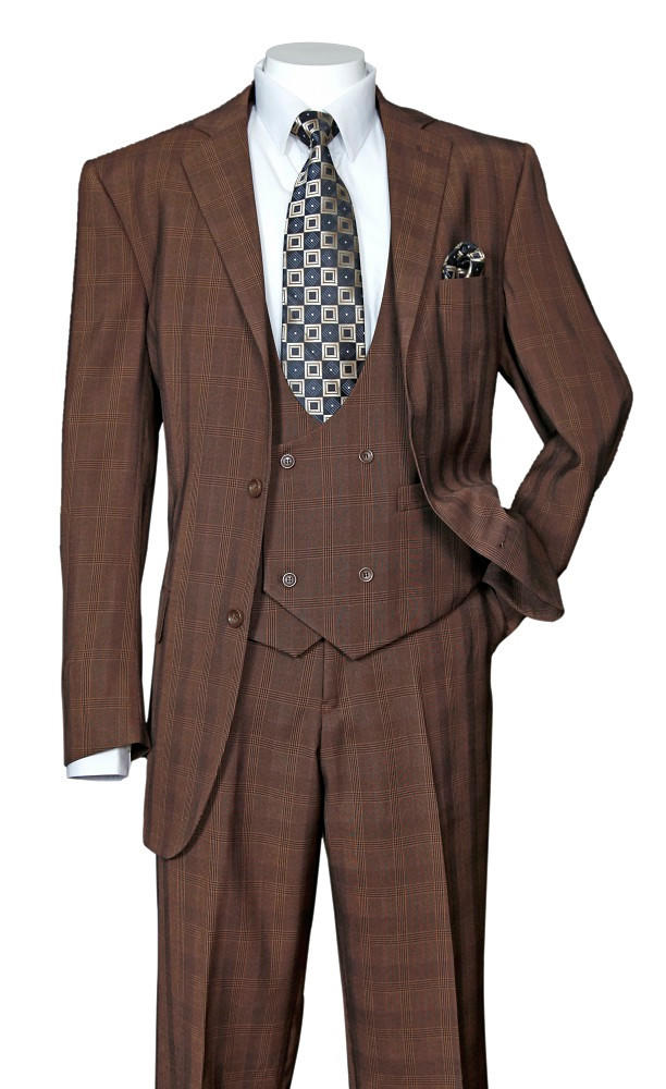 Five-piece Kardana Style Tuxedo Suit in Brown