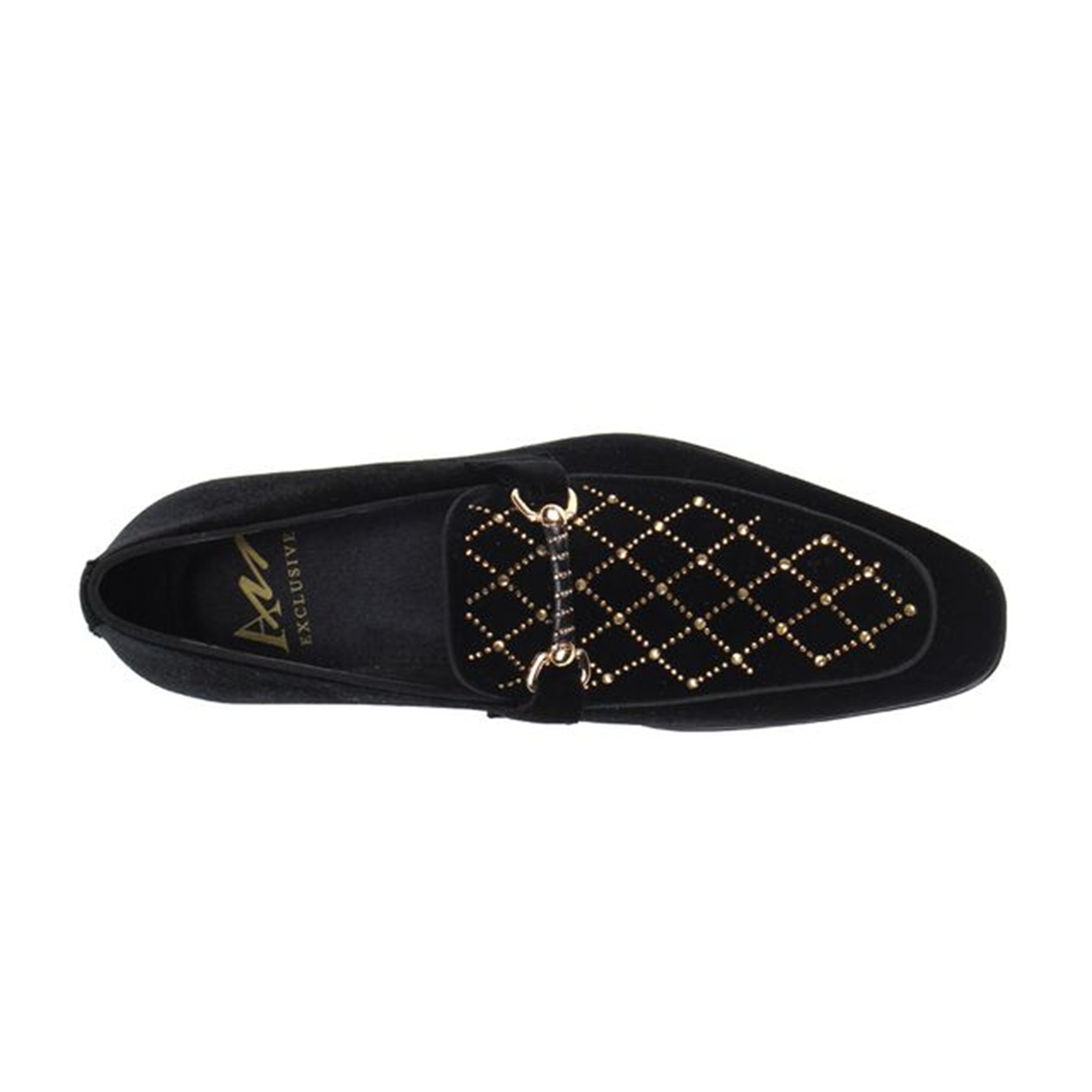 Mens Black Gold Velvet Fancy Embellished Loafers Slip On Val Mens Black Gold Velvet Fancy Embellished Loafers Slip On Val