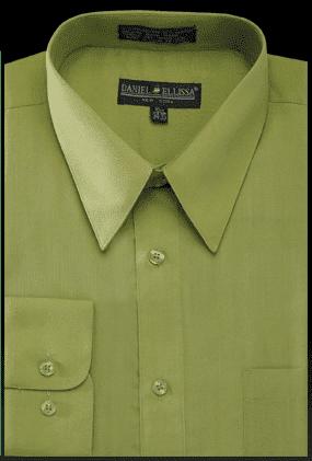 green and yellow dress shirt Eight-X | Designer Dress Shirts