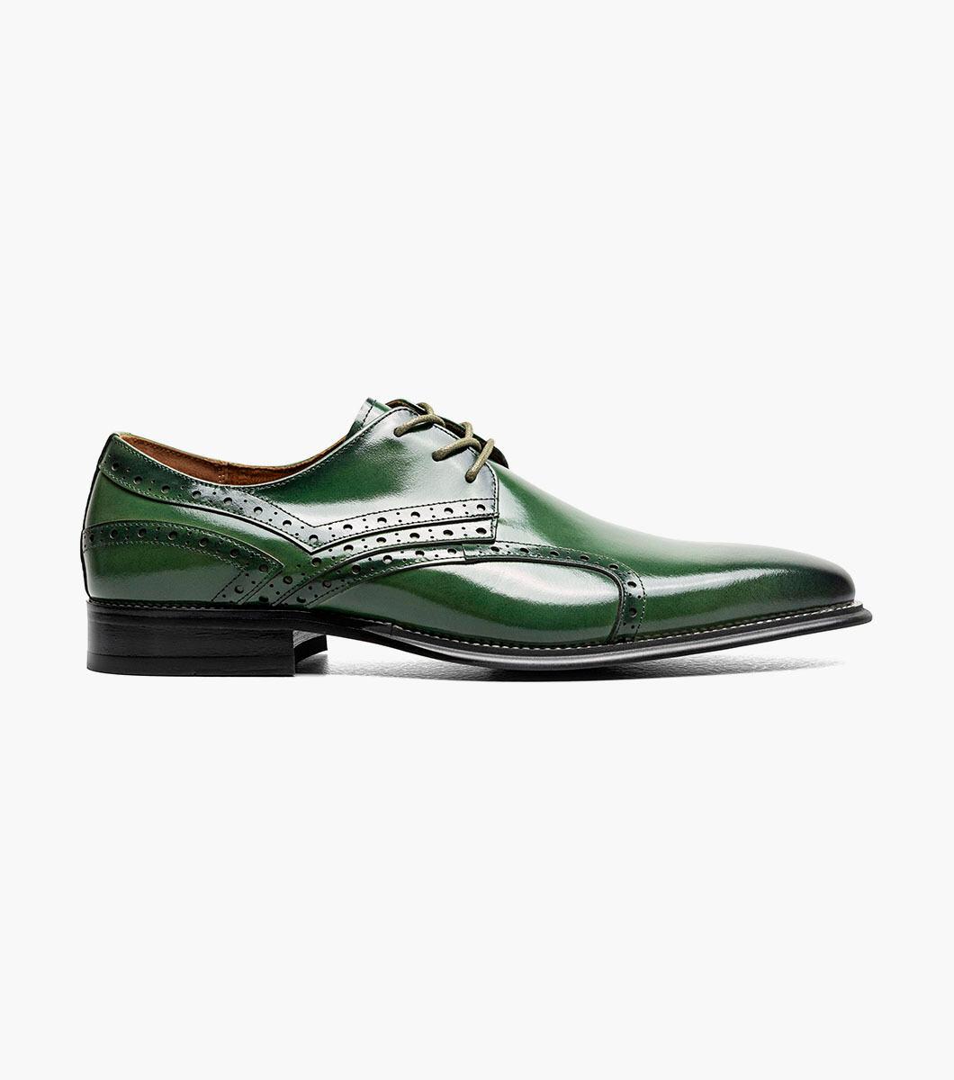 men green dress shoes Stacy Adam Shoe Plain Toe Oxford OS25791-300 10 M Green green shoes men outfit