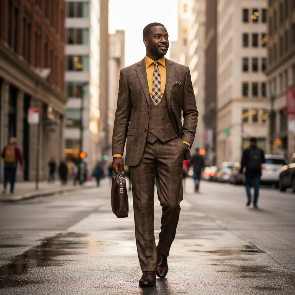 Mens Suits with Vests