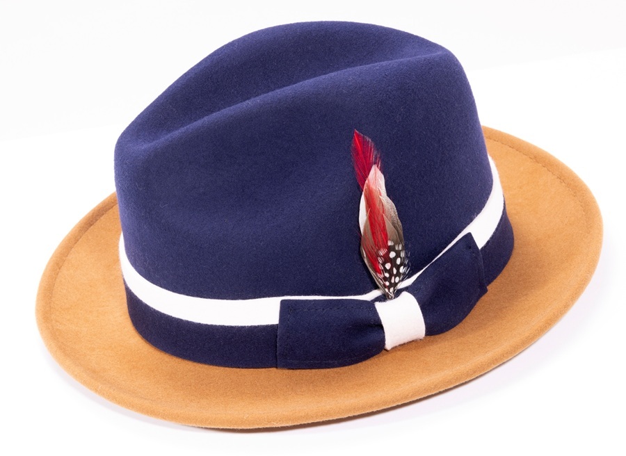 Mens Navy Blue Hats