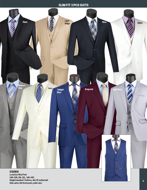 Fitted Suits for Men