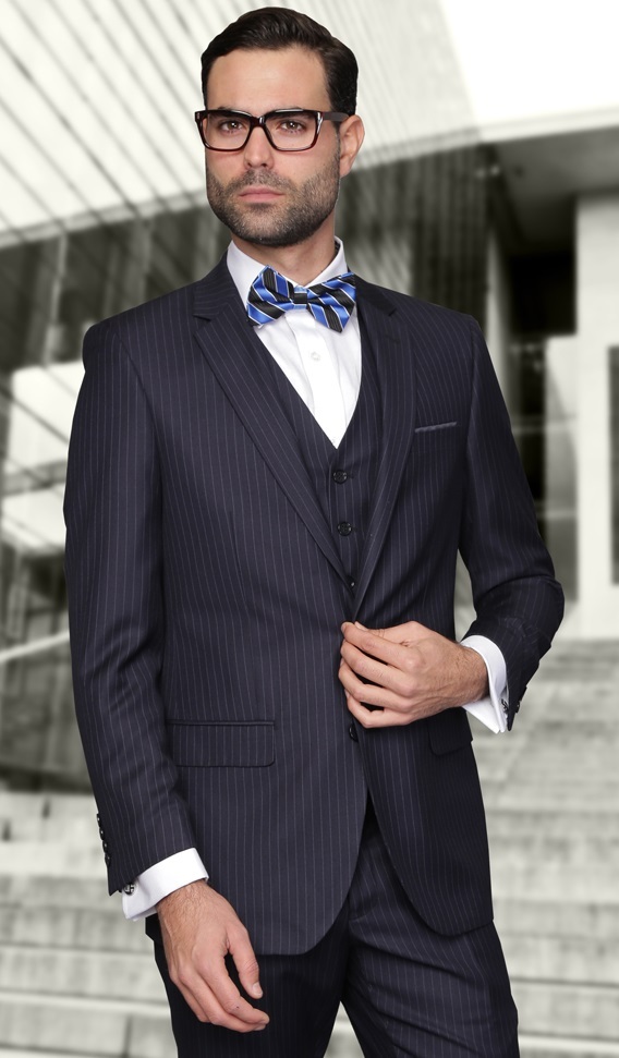 Men's Pinstripe Suits That Never Go Out of Style – Flex Suits