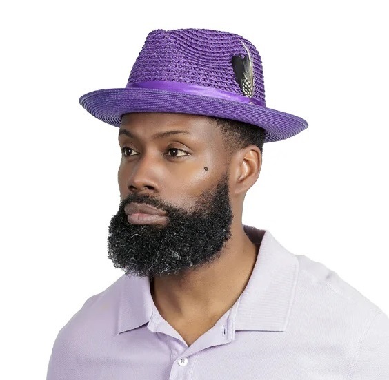 Mens Purple Hats