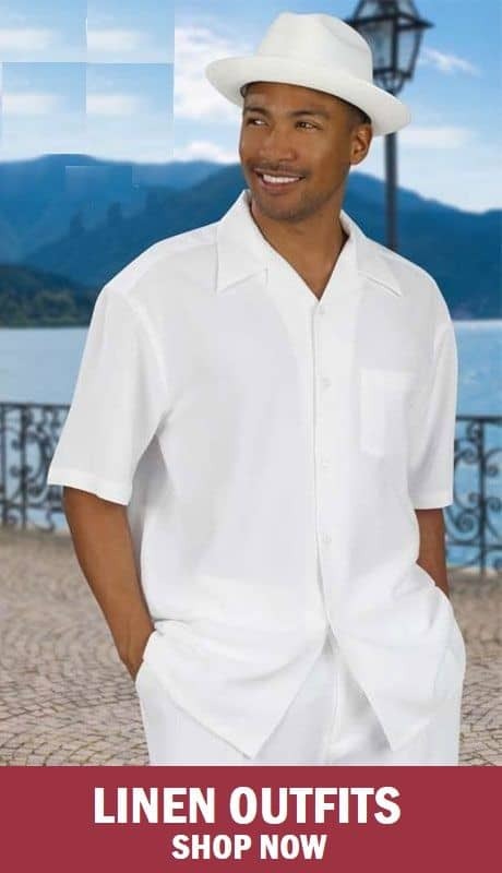 Mens Linen Sets