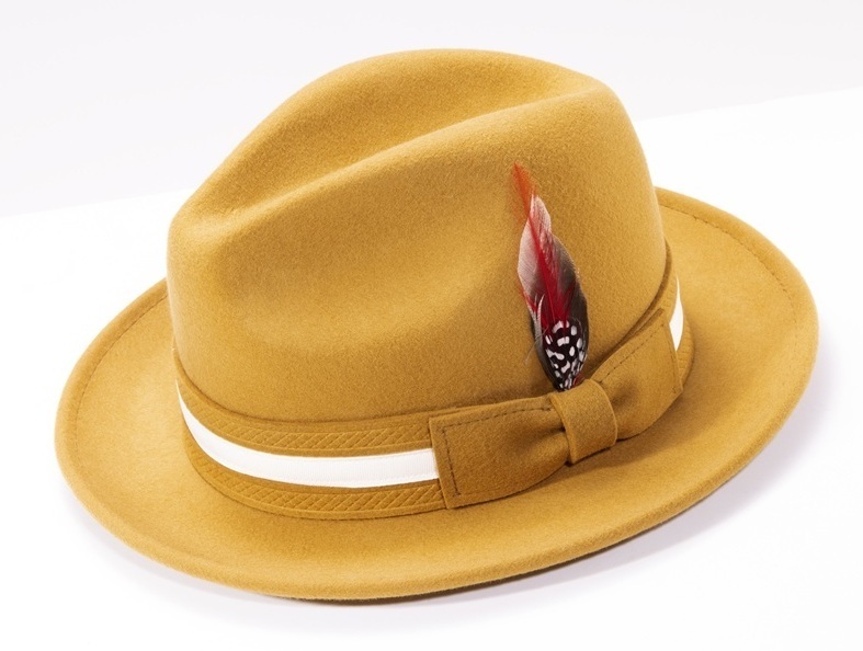 Mens Gold Hats