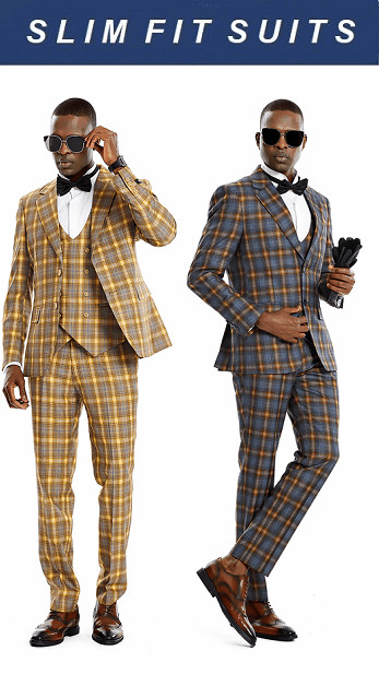 Slim Fit Suits for Men